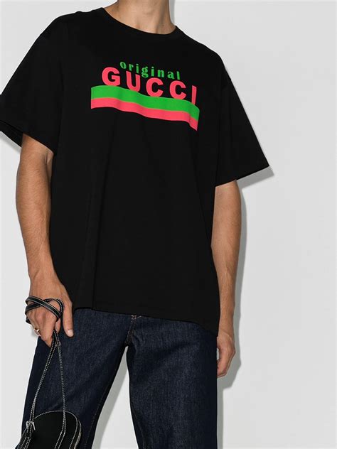 gucci logo shirt cheap|gucci t shirt outlet price.